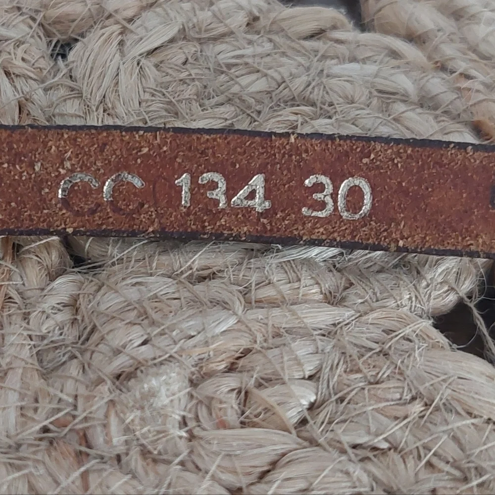 Goat Roper Belt Ladies Size 30